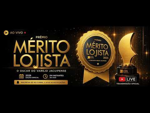 Cerimônia de entrega do Prêmio Mérito Lojista 2026 promovida pela CDL de Riachão do Jacuípe- FM104,9