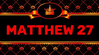 MATTHEW 27 (NIV) by Max McLean