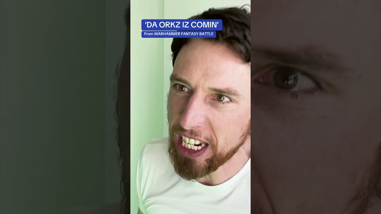 ‘DA ORKZ IZ COMIN’ from Warhammer Fantasy Battle #warhammer #ork #greenskin #warhammerorks #orks40k