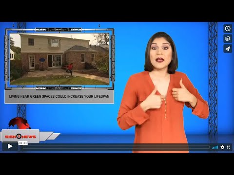 Living near green spaces could increase your lifespan (ASL - 11.25.19)