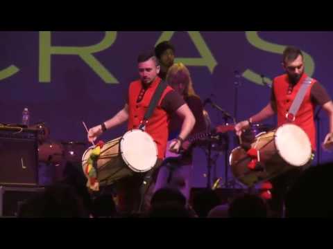 The Dhol Foundation perform at CrashFest in Boston House of Blues