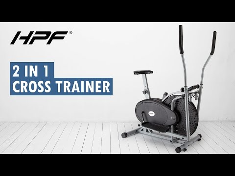 HPF 2 in 1 Elliptical Cross Trainer &amp; Exercise Bike