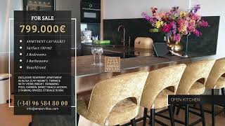 Exclusive seafront apartment in Cap Negret, Altea (A307)