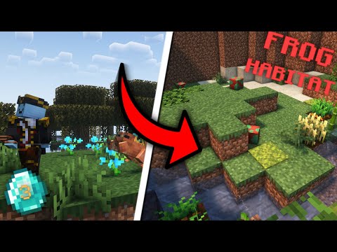 Insane Minecraft build: Frog habitat in Gigabyte!