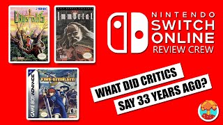 1990s Critics Review Fire Emblem, Crystalis & The Immortal (Nintendo Switch Online)