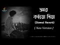 Vromor Koiyo Giya Slowed Reverb ভ্রমর কইয়ো গিয়া New Version Bangla S