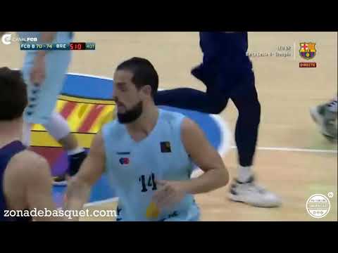 LEB ORO 17/18 | Salva Arco (Breogán), último cuarto ante Barça B
