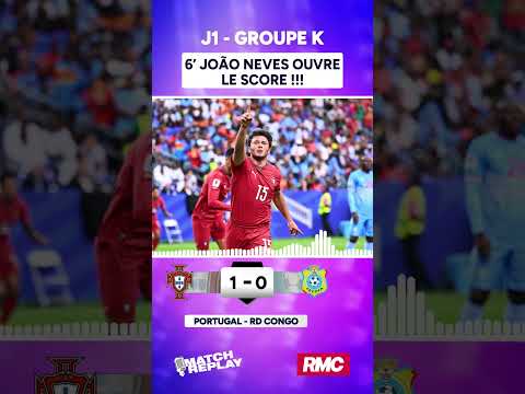 Portugal 1-1 RD Congo : Les Léopards neutralisent les Portugais… les comms RMC !