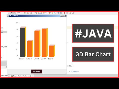 Java Project Tutorial How To Create A 3d Bar Chart In Java Using Netbeans With Source Code