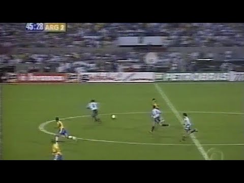 Amistoso 1999 - Brasil 4x2 Argentina 