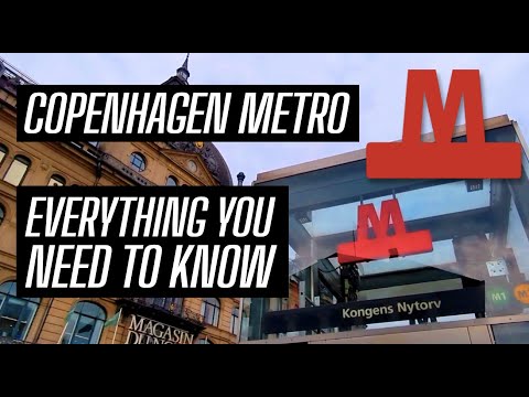 How to Use the COPENHAGEN METRO 🇩🇰