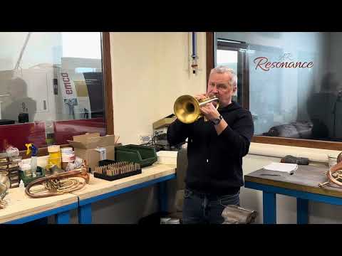 Alex Sipiagin testing his new mouthpiece