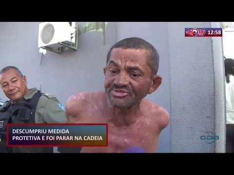 ROTA DO DIA 06 12 2019  Homem suspeito de agredir irmaÌƒ, descumpre medida protetiva e vai preso