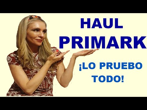 HAUL PRIMARK ROPA MUY CHULA Y BARATA. ME LO PRUEBO TODO (TRY ON) | ROPA Y MAQUILLAJE | MODA LOW COST