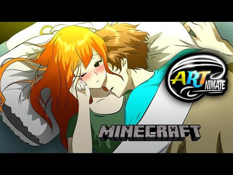 "Alex and Steve LOVE each other - Minecraft Anime"