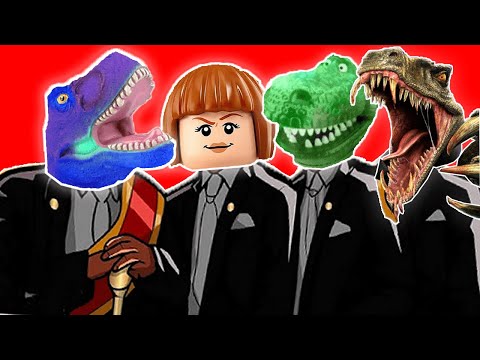 (New!) LEGO Jurassic World: Camp Cretaceous 2022 - Coffin Dance Meme Song Megamix Cover