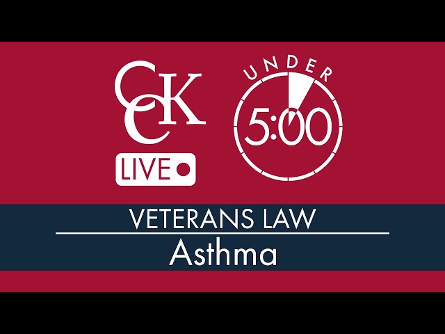Asthma VA Disability Claims and Ratings
