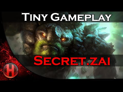 Secret.zai Tiny vs. H4nn1 Sniper Gameplay Dota 2