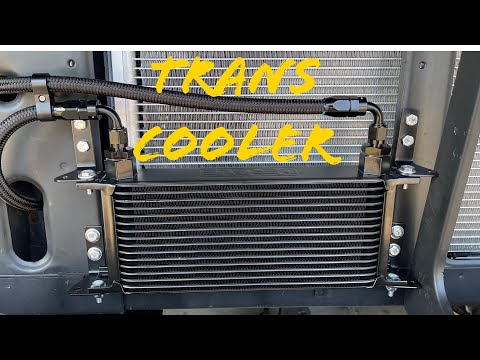 Squarebody Dual Fuel Tank Install/Derale 4L80e Trans Cooler install C10/C15