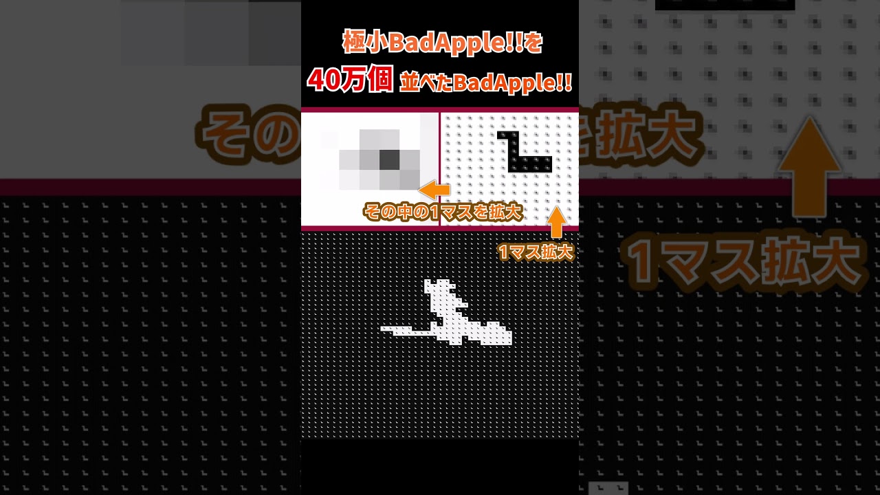 BadApple!!マトリョーシカ #shorts