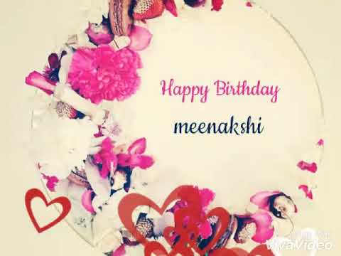 Birthday  girl meenakshi