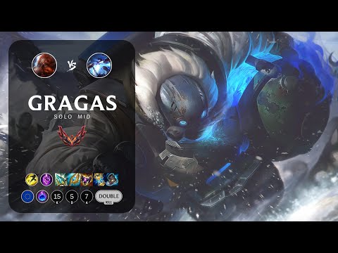 Gragas Mid vs Xerath - EUW Grandmaster Patch 13.4