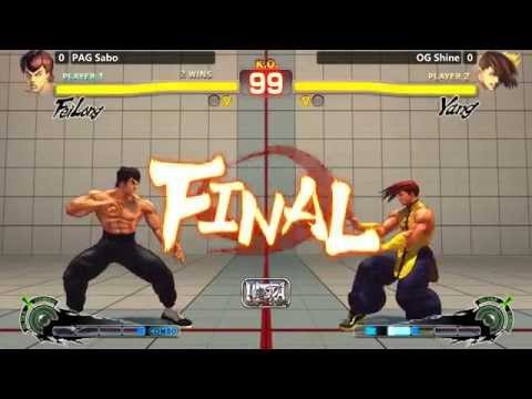 USF4 @ NLBC #147 - PAG Sabo vs OG Shine [720p/60fps]