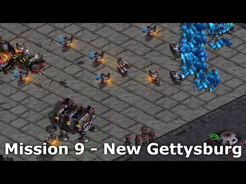 Starcraft Remastered - Mission 9 - New Gettysburg - Terran Episode 1