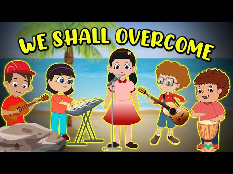 We Shall Overcome Nursery Rhymes Song | Super Simple Songs