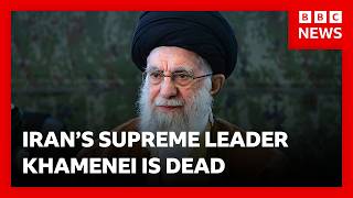 BREAKING: Donald Trump says Iran’s Supreme Leader Khamenei killed in airstrikes | BBC News