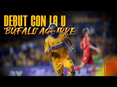 ⚽️⚽️🇺🇾 ¡Doblete de Rodrigo 'Búfalo' Aguirre en su debut con Tigres! 🐯