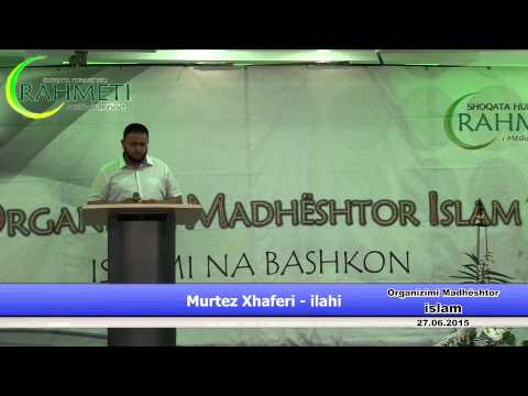 12.Murtez Xhaferi - ilahi Organizimi Madhështor Islam ne Hamm 27.06.2015
