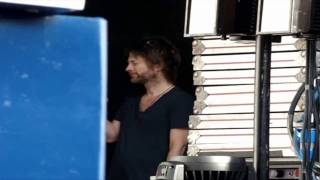 Thom Yorke [Hanging Out Prior To Autolux's Set] (HD)