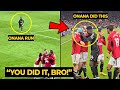 Tears moment when Onana reaction to Hojlund after his goal vs Aston Villa | Manchester United News