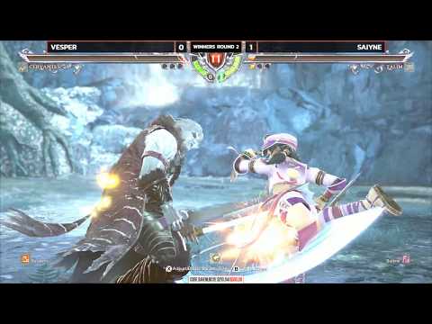 Soulcalibur VI @ NLBC Online Week #5 - Vesper vs Saiyne [4K/60fps]
