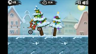 Moto X3M Bike Race Game levels 1-10 Gameplay