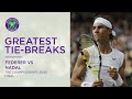 Greatest tie-breaks: Rafael Nadal vs Roger Federer | Wimbledon Retro