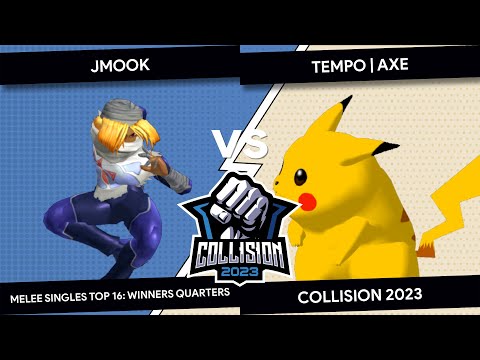 Collision 2023 - Melee - Jmook (Sheik) VS Axe (Pikachu) - Melee Singles Top 16 - Winners Quarters