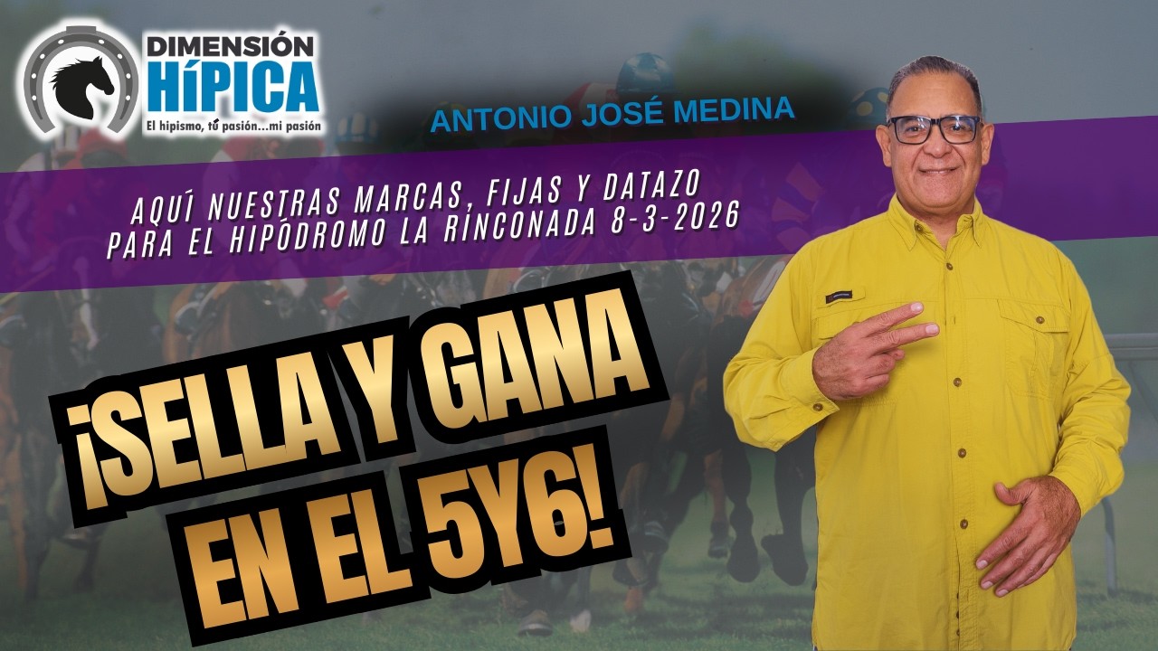 Nuestras orientaciones para este este sábado en Santa Anita Park y el Hipódromo de Valencia. Y este domingo en el Hipódromo La Rinconada.