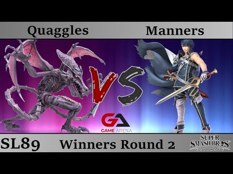 SmashLAN'd 89 - Winners Round 2: Quaggles (Ridley) vs Manners (Chrom, Fox)