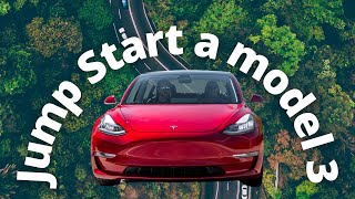 Jump Start a Tesla Model 3