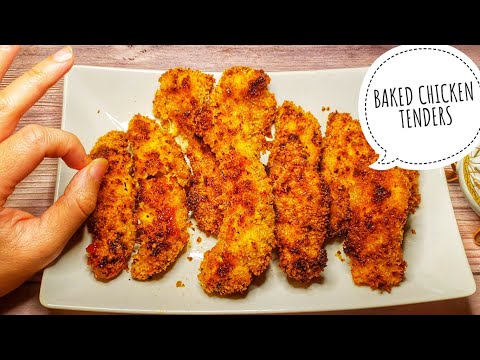 OVEN BAKED CHICKEN TENDERS BEST RECIPE