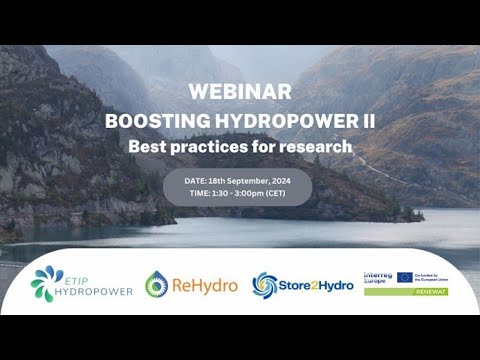 Boosting Hydropower II: Best Practices for Research