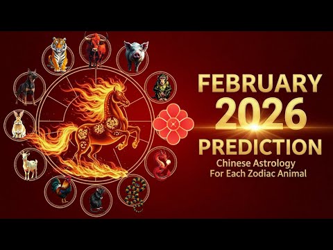 February 2026 Chinese Astrology Prediction For Each Zodiac Animal