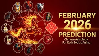 February 2026 Chinese Astrology Prediction For Each Zodiac Animal