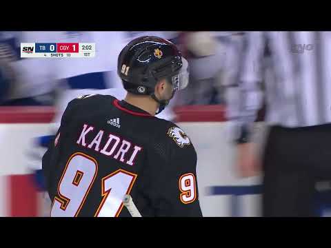 Nazem Kadri 1-0 Goal vs Tampa Bay Lightning | January 21st, 2023