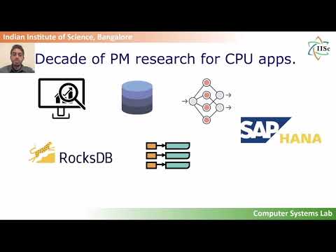 [ASPLOS 2022, Lightning Talk] GPM: Leveraging Persistent Memory from a GPU