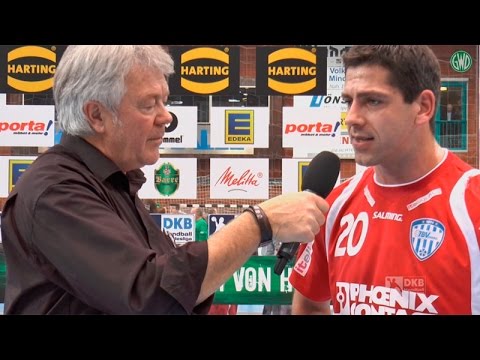 Interview nach dem Spiel GWD Minden - TBV Lemgo