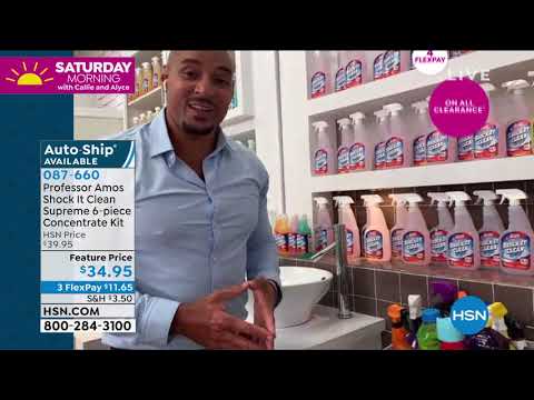 Professor Amos Shock It Clean Supreme 6piece Concentrate...