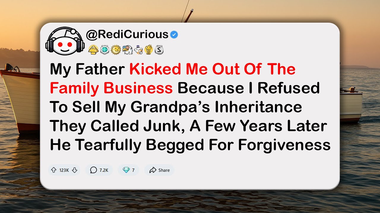 My Father Kicked Me Out Of The Family Business Because I Refused To Sell My Grandpa’s Inheritance...